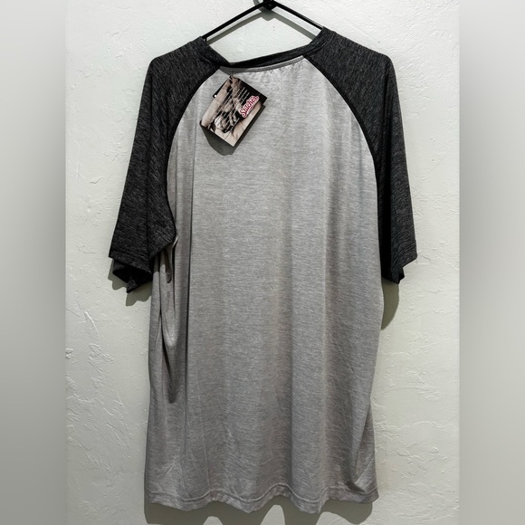 Stitches Gray and White Miami Marlins Short Sleeve Tee - Picture 5 of 5